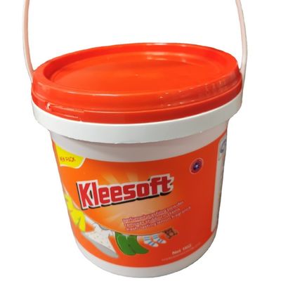Cubo de plástico de un galón de fácil apertura para almacenamiento conveniente y organizado
