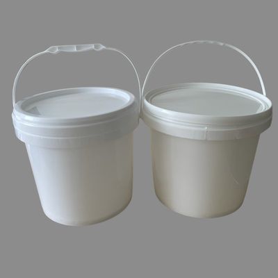 GAP/ISO/FDA 1L Pequeño cubo de plástico transparente para contenedores de calidad alimentaria segura