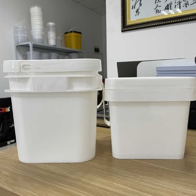 Cubo de almacenamiento de bocadillos con tapa de forma cuadrada de 1,0 a 2,5 mm de espesor Reutilizable y duradero