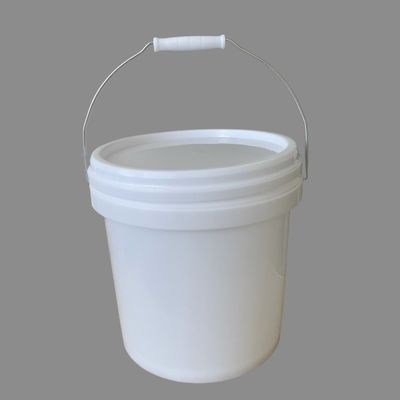 Contenedor de plástico de 1 galón de polipropileno/HDPE con tapa robusta y de diseño duradero