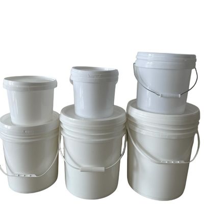 Cubo de plástico de 1,0 a 2,5 mm de espesor para detergente de ropa robusto y de diseño práctico