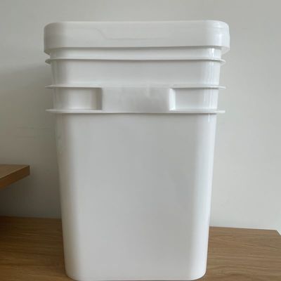 Cubo de plástico de 1,0 a 2,5 mm de espesor para detergente de ropa robusto y de diseño práctico