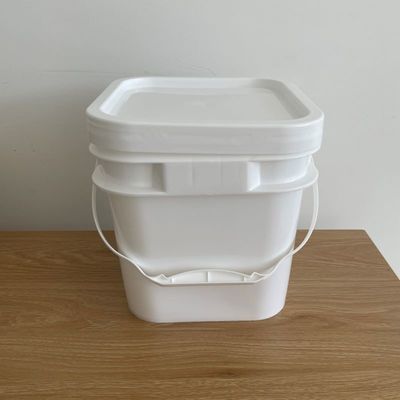Contenedor de alimentos certificado GAP/ISO/FDA Cubo de plástico para alimentos por exportador de cubo