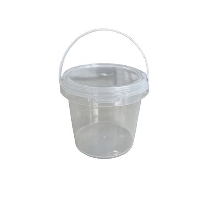 200ml 350ml 500ml 750ml plástico de embalaje redondo Contenedor de balde personalizado para su