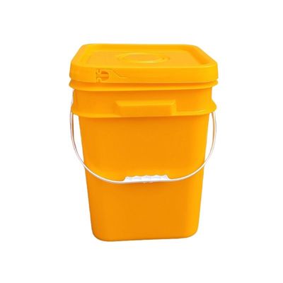 Cubo de lata de lata de 20 litros Cubo de plástico duradero y reutilizable hecho a medida