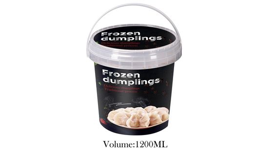 Contenedor de albóndigas con cubre y mango de cubos 200ml 300ml 500ml 750ml 1L 2L 3L