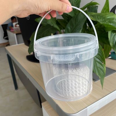 Pantalla de seda/transferencia de calor/impresión IML cubo de PP con tapa versátil y práctico