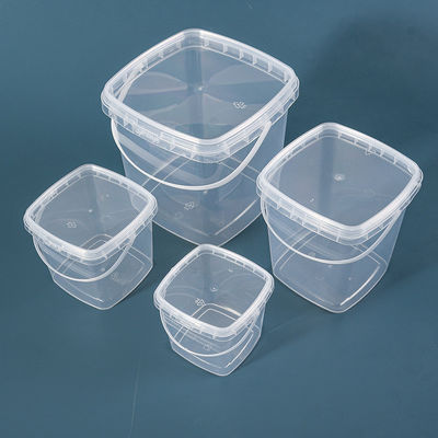 1.0-2.5 MM de espesor cubos Jumbo con accesorios tapa de mango hecho en bañeras de plástico