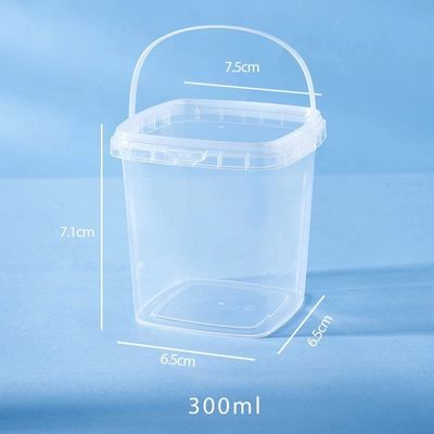 1Baños de plástico de 0,0 a 2,5 mm de espesor con tapa certificados por GAP/ISO/FDA para pedidos pequeños