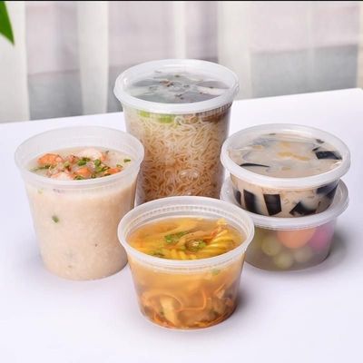 Contenedor de deli a medida con tapa Togo Contenedor de seguridad de alimentos desechables