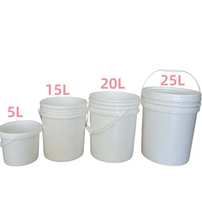 1L 2L 3L 4L 5L 6L 8L 10L 15L 20L 25L Cubo de plástico con tapa hermética y IML de impresión