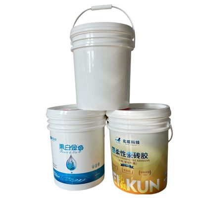 Cubo de compost de 20L/25L con mango de metal y pantalla de seda de impresión/transferencia de calor/IML