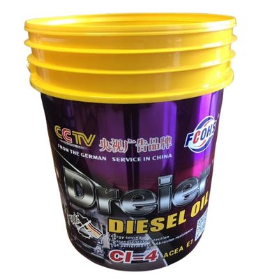 15L 18L 20L 25L cubo de plástico con prueba de pila Certificado cubo de pintura de agua personalizar sí