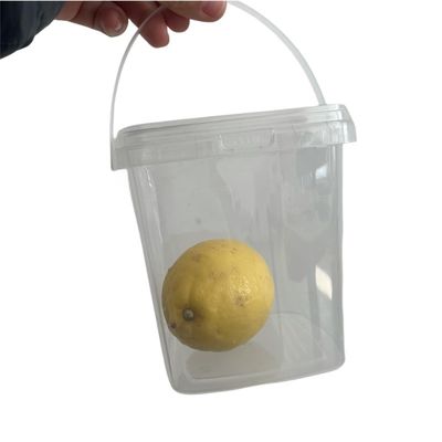 Personalice su embalaje de rosquillas con un cubo cuadrado y plástico transparente