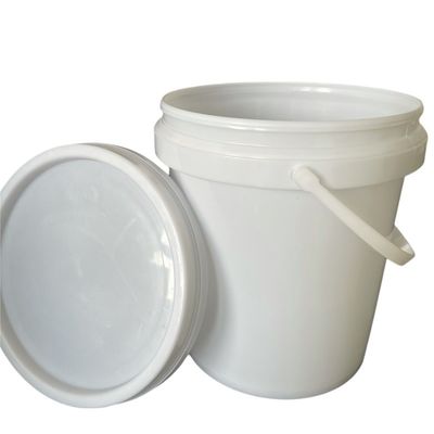 Polípropileno con logotipo personalizado Impreso baldes de plástico 4L 5L 6L 8L con personalización