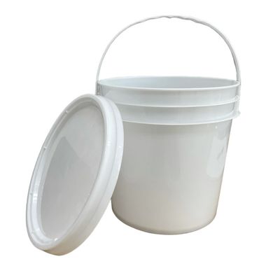 Polípropileno con logotipo personalizado Impreso baldes de plástico 4L 5L 6L 8L con personalización