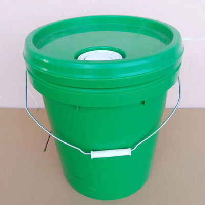 Cubo de 5 galones con tapa LOGO personalizado y solución de protección química