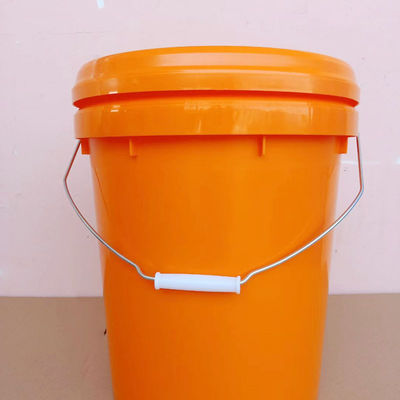 Cubo de 5 galones con tapa LOGO personalizado y solución de protección química
