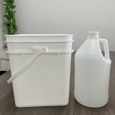 Balde de plástico cuadrado de 2 galones para una solución de almacenamiento fácil y conveniente