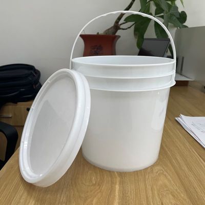 Método de impresión Pantalla de seda/Transferencia de calor/Cubo de plástico IML con cubierta transparente