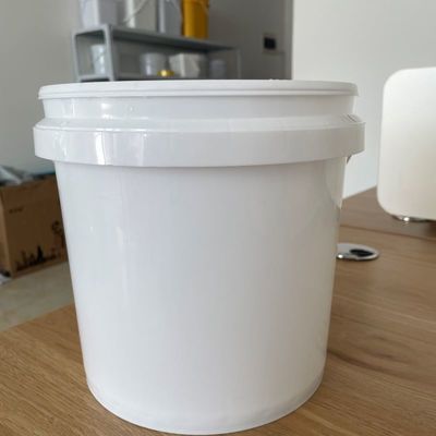 Método de impresión Pantalla de seda/Transferencia de calor/Cubo de plástico IML con cubierta transparente