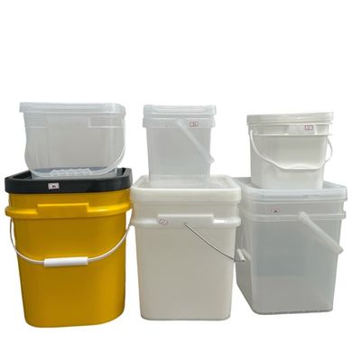 Impresión de cubo de plástico cuadrado de cubo de semilla de cubo de seda / transferencia de calor / IML