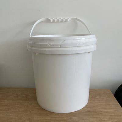 Polípropileno a prueba de fugas 1L 3L 5L 10L 16L Cubo con tapa Cubo de plástico duradero