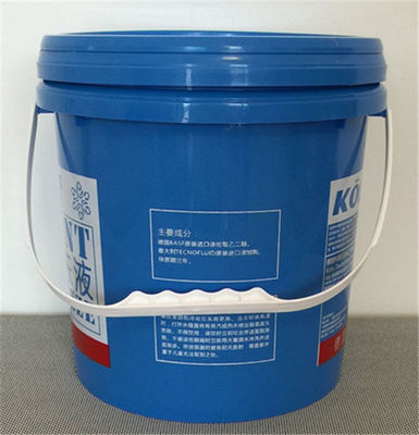 Polípropileno a prueba de fugas 1L 3L 5L 10L 16L Cubo con tapa Cubo de plástico duradero