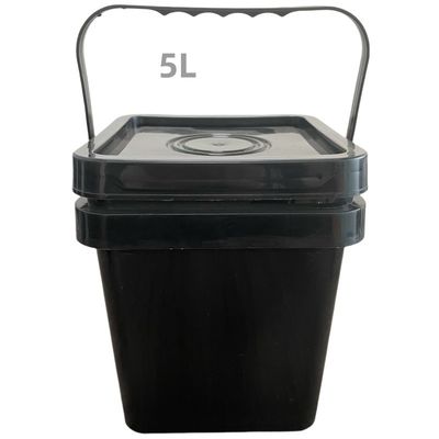 Suministro directo de 1,0 a 2,5 mm de espesor semillas de alimento de plástico cubo cuadrado cubo para herramienta