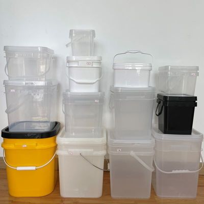 Suministro directo de 1,0 a 2,5 mm de espesor semillas de alimento de plástico cubo cuadrado cubo para herramienta