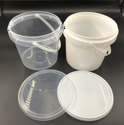 Capa de cerradura a prueba de alteraciones 2.5L Cubo de plástico para envases cosméticos certificados ISO