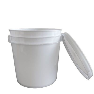 Cisterna de plástico negro de 5L 8L 10L con tapa de bloqueo fabricada por un cubo de plástico