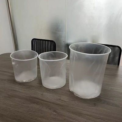 Balde de plástico de 5 galones 20L personalizable con forro de cubo interior
