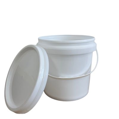 Barril de plástico transparente personalizado para alimentos HDPE de varios tamaños