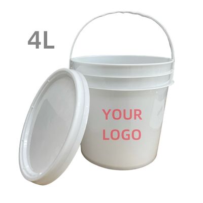 El decapado se hace fácil con nuestro cubo y tapa de plástico personalizados gratuitos Certificado GAP / ISO / FDA