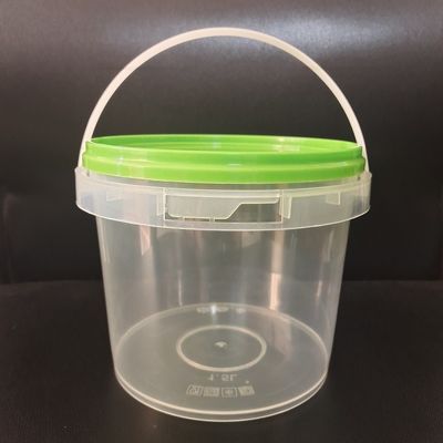 Prueba de fugas y personalización versátil Yogur de queso en un cubo de plástico con tapas