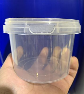 Prueba de fugas y personalización versátil Yogur de queso en un cubo de plástico con tapas
