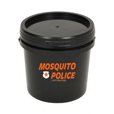 Cubo de plástico redondo cuadrado de 300 ml de 25L con tapa y manija de 1,0 a 2,5 mm de espesor