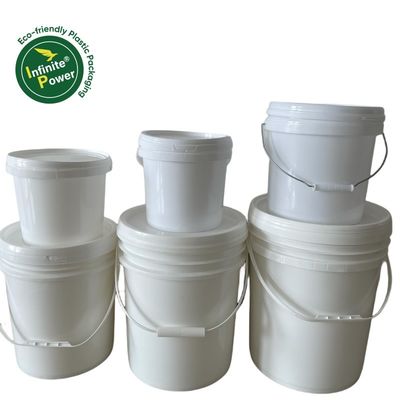 Frutas secas para mascotas Balde de embalaje personalizado 2L 3L 4L 5L 6L 8L 10L Balde de plástico
