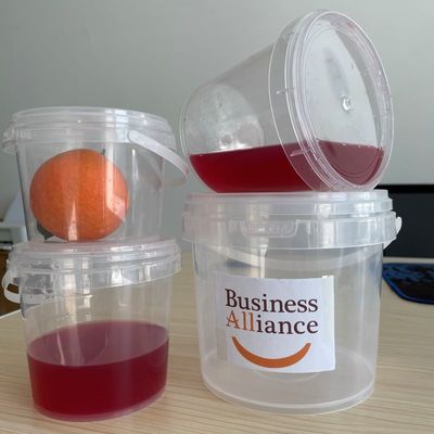 Cubo de comida con cubos tapa y mango Contenedor para sacar de la oferta de popcorn cubo