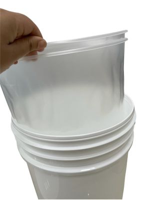 HDPE 5 galones Bucket Liner personalizado para su cubo de pintura hecho a sus especificaciones