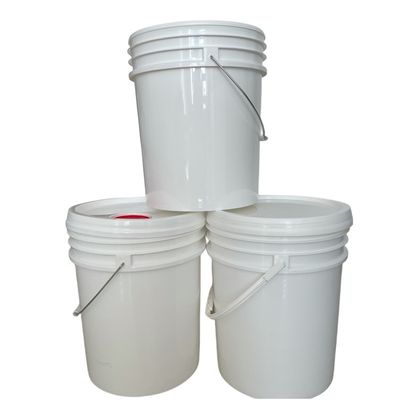 1.0-2.5 mm de espesor 20L de cubo redondo de pintura para soluciones de embalaje de bebidas