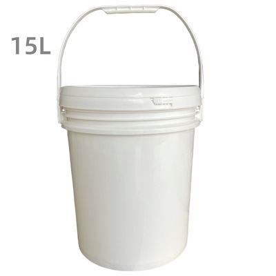 Reciclar y personalizar un cubo de plástico de 15 litros con tapa y un balde fuerte con mango de metal