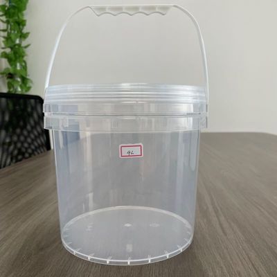 1L 2L 4L 10L 15L 18L 20L Contenedor de plástico para leche yogur encurtidos redondo cubo blanco