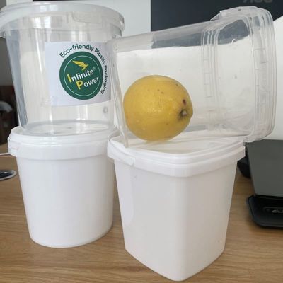 Contenedor de alimentos transparente de plástico HDPE 3L 5L 8L con un grosor de 1,0-2,5 MM