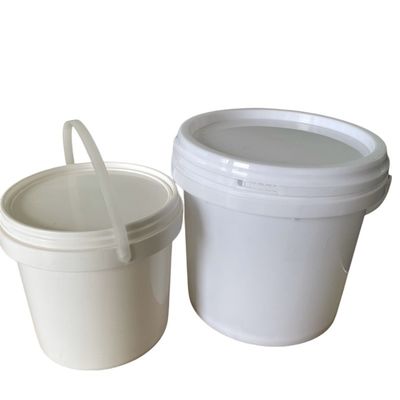 Pantalla de seda/transferencia de calor/impresión IML Cubo de plástico de 4 litros espesor de 1,0 a 2,5 mm