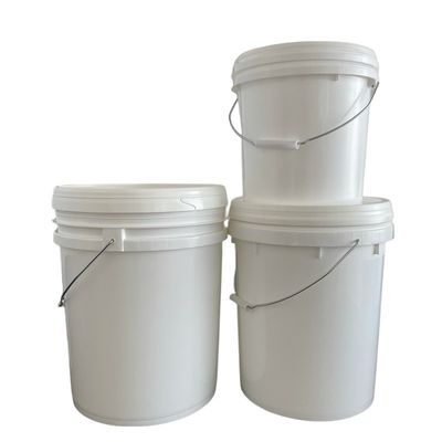 Cubo de recubrimiento de polipropileno de 5 galones con tapa ideal para aplicaciones de mezcla de bebidas