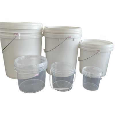 Cubo de recubrimiento de polipropileno de 5 galones con tapa ideal para aplicaciones de mezcla de bebidas