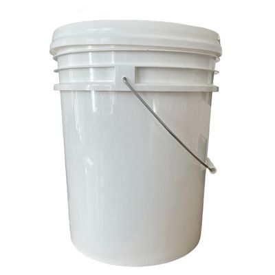 Cubo de plástico de polipropileno 20L con mango y tapas para 5 galones Cubo para pintura