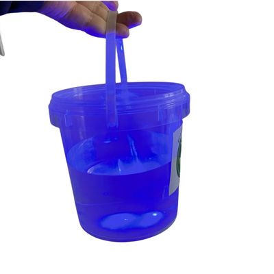 1.0-2,5 mm de espesor Contenedor de barra de balde brillante de fácil apertura con mango conveniente